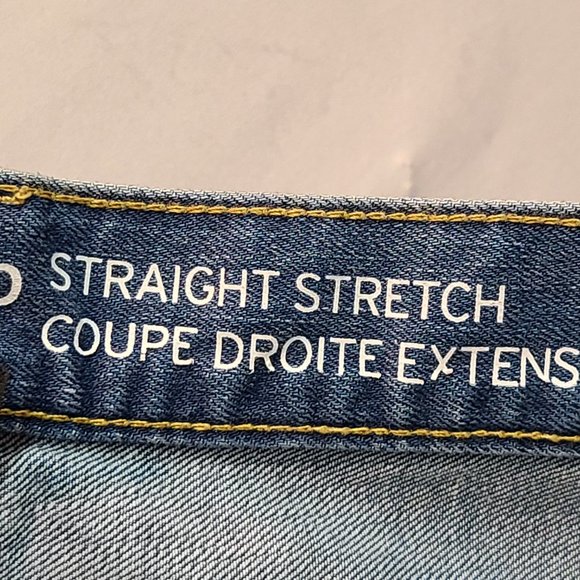 GAP Jeans Mens 30 x 30 Straight Stretch Vintage Wash - Picture 6 of 10